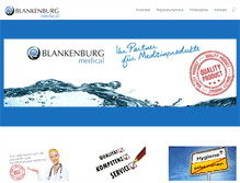 Tablet Screenshot of blankenburgmedical.de